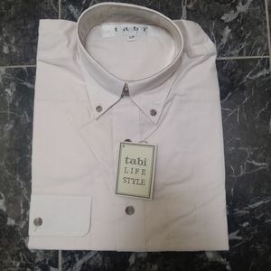 💚 2/$35 NWT Tabi long sleeve dress shirt - cream white